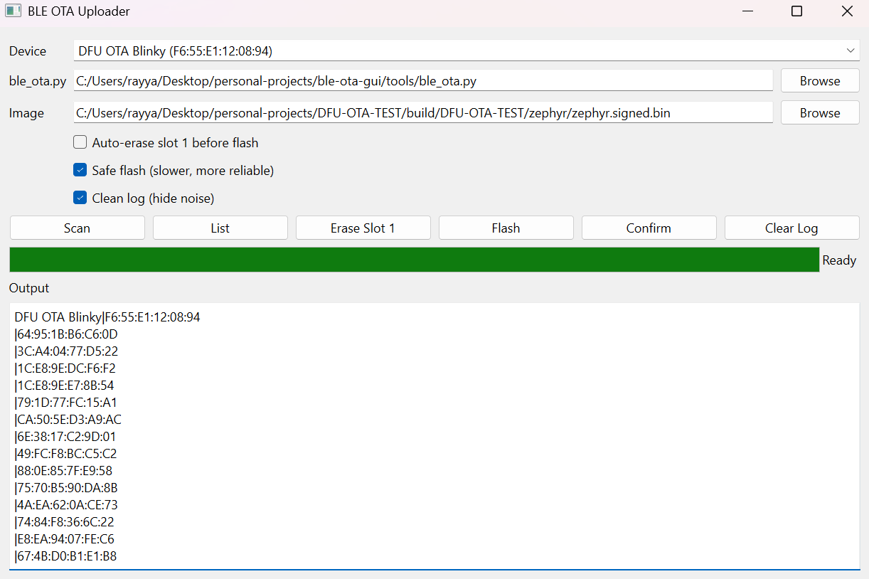 OTA Firmware Tool image 1